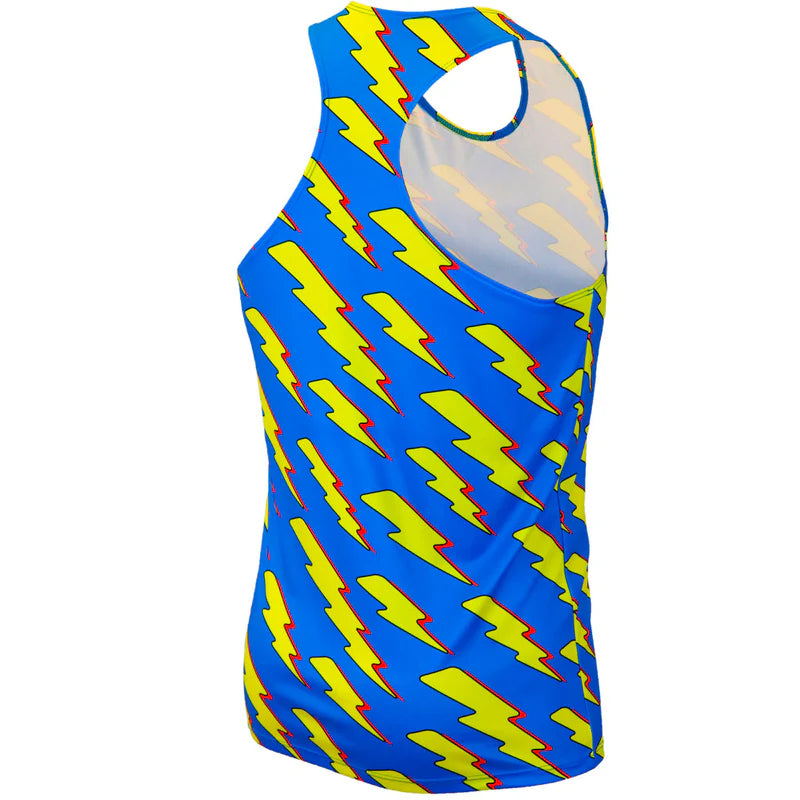 BOA Men's Competitor Lite Printed Singlet - Lightning