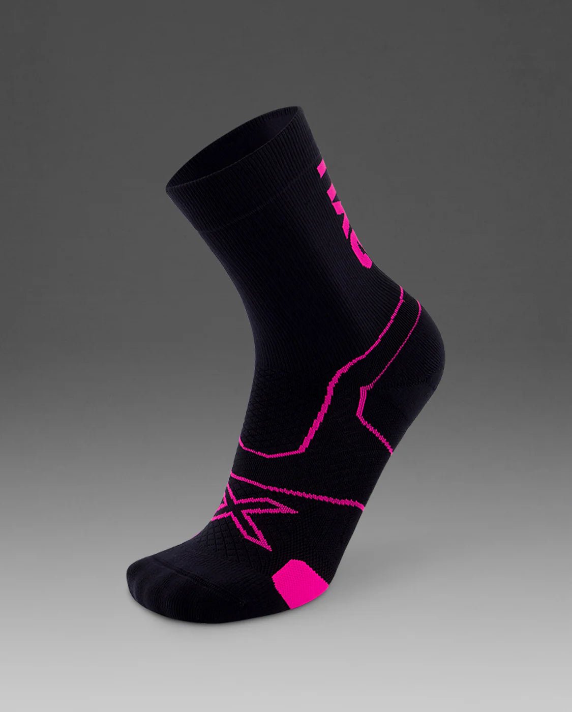 2XU Cushion Crew Sock - Run Trails