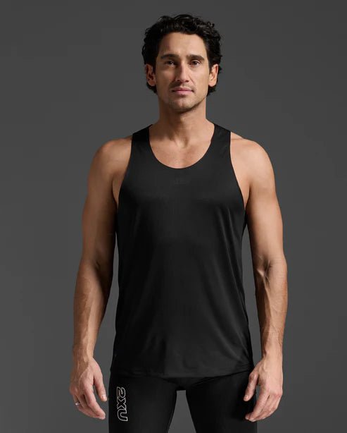 2XU Men's Light Speed Tech Singlet - Run Trails