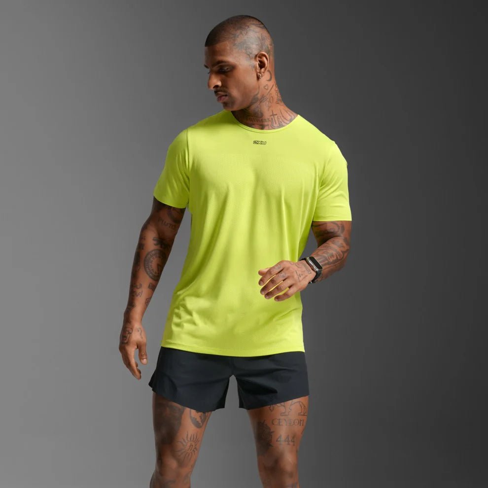 2XU Men's Light Speed Tech Tee - Run Trails