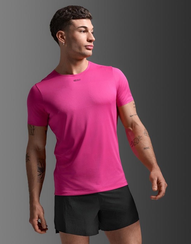 2XU Men's Light Speed Tech Tee - Run Trails