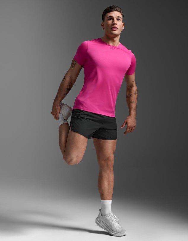 2XU Men's Light Speed Tech Tee - Run Trails