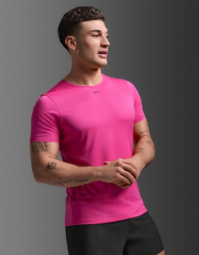 2XU Men's Light Speed Tech Tee - Run Trails