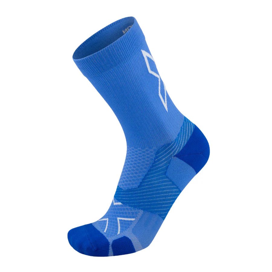 2XU Vectr Light Cushion Crew Socks - Run Trails