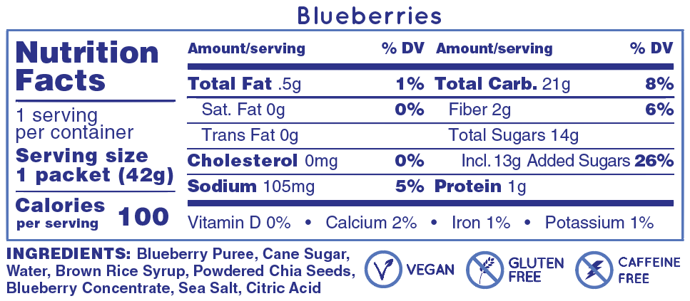 Huma Gel Original - Blueberry