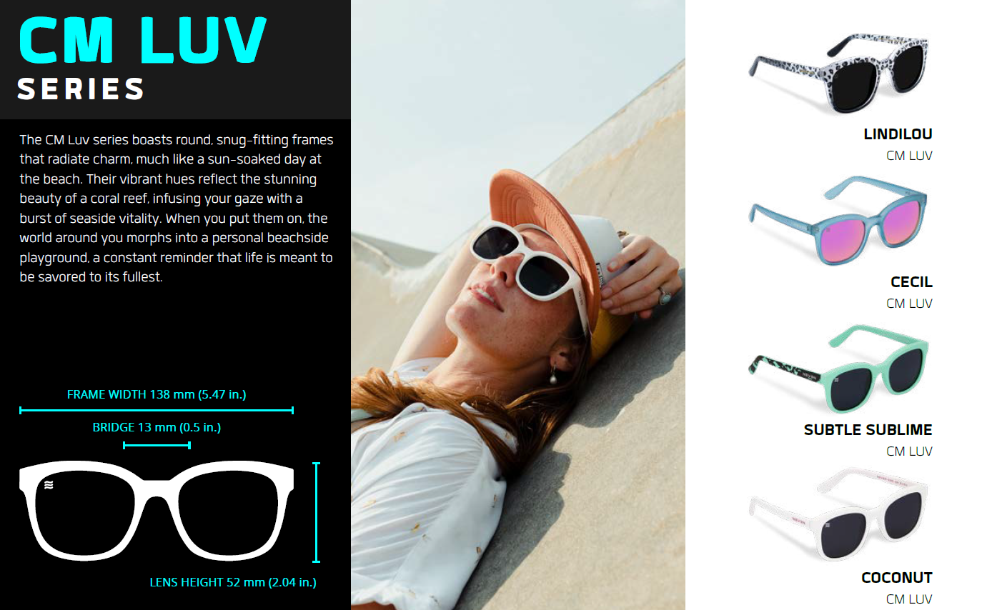 Neven Sunglasses | CM LUV | Lindilou