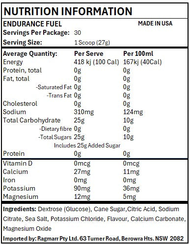 Tailwind Endurance Fuel - Lemon