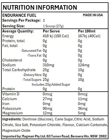 Tailwind Endurance Fuel - Tropical Caffeinated