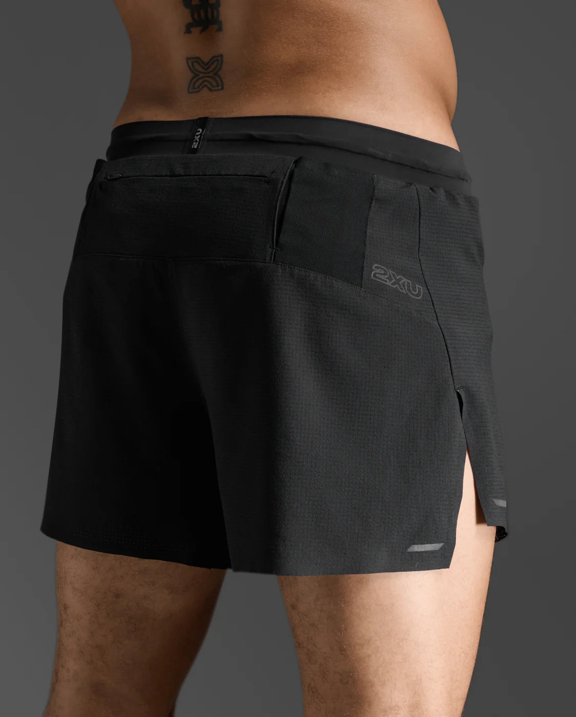 2XU Men's Light Speed Stash 5 Inch Short