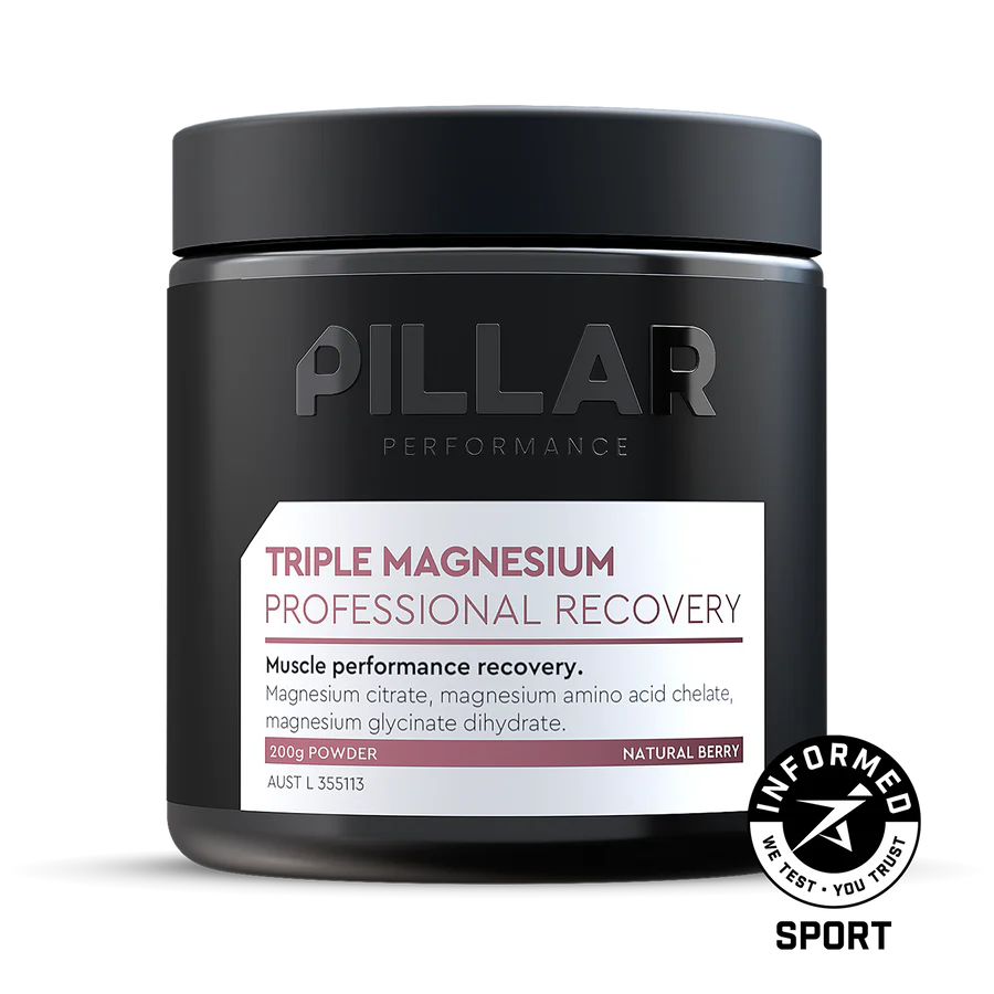 Pillar Triple Magnesium Powder - Natural Berry