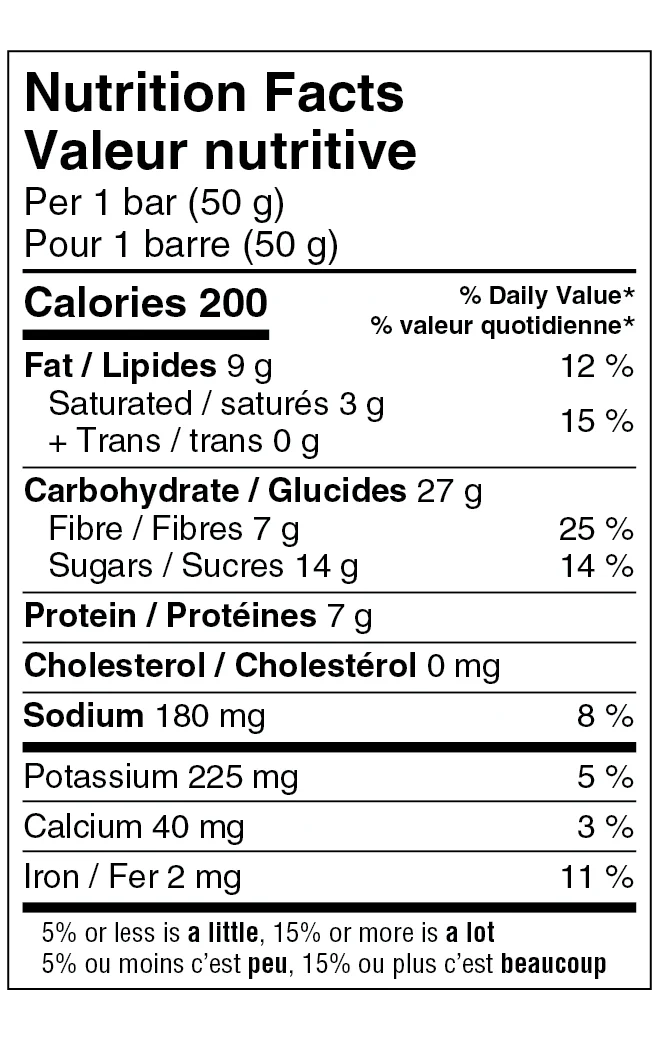 Naak Peanut Butter & Chocolate Energy Bar