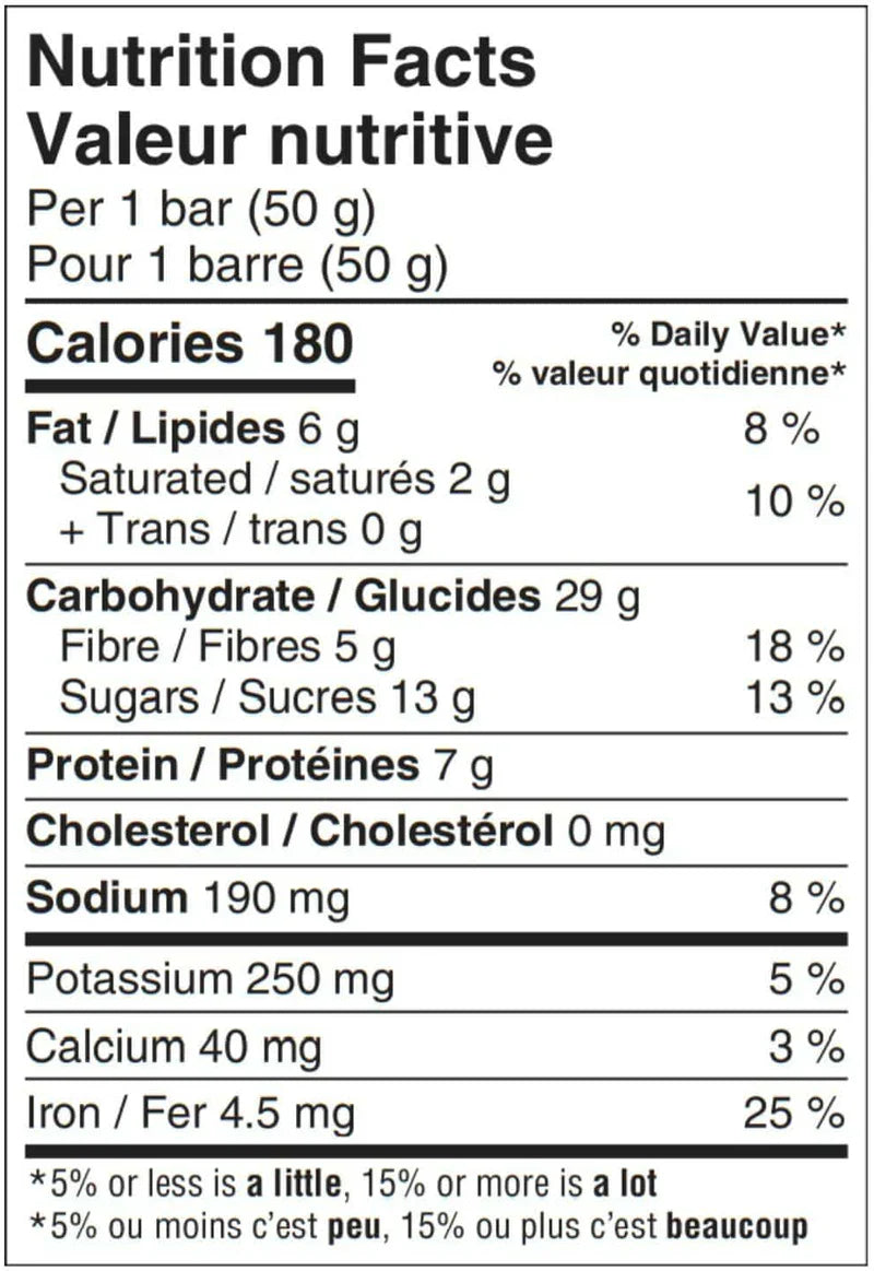 Naak Mocha Ultra Energy Bar with Caffeine