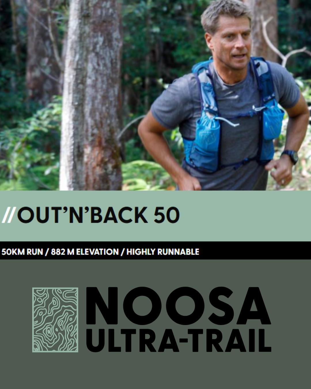 Noosa Ultra Trail Out’n’back 50km Training Plan