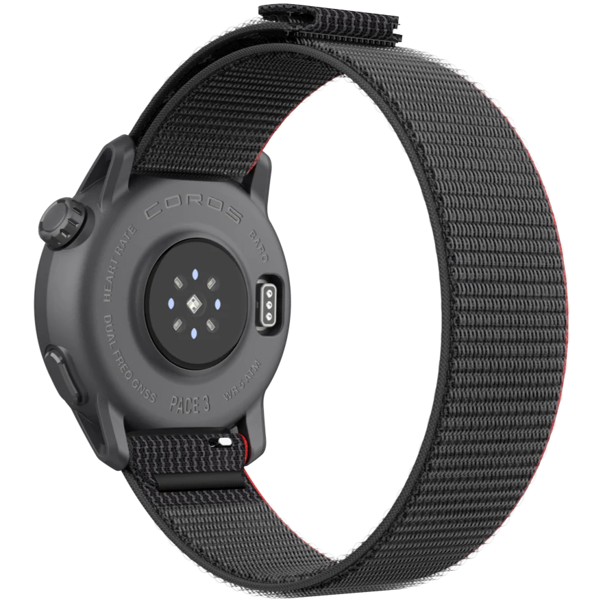COROS PACE 3 GPS Sport Watch Black Ink w/ Nylon Band