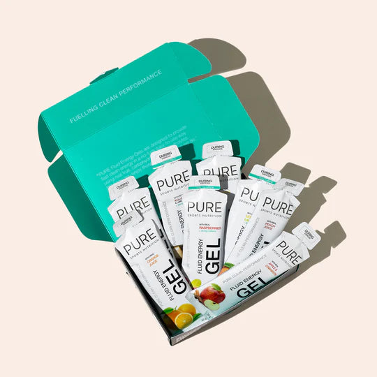 Pure Fluid Energy Gels 8-Gel Sample Pack