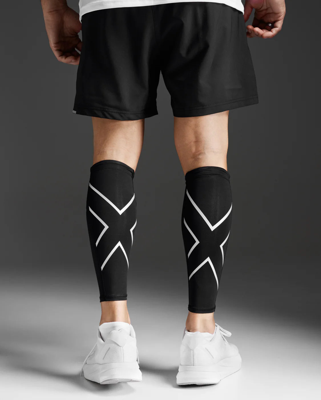 2XU Compression Calf Guards back view