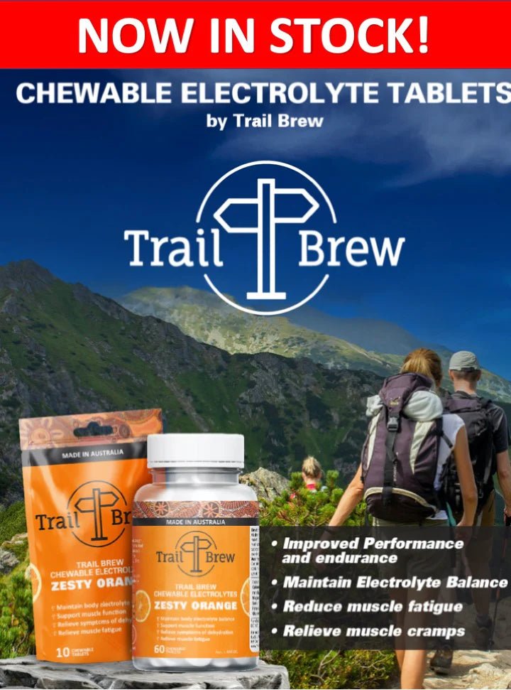Chewable Electrolyte Tablets by Trail Brew - Run Trails