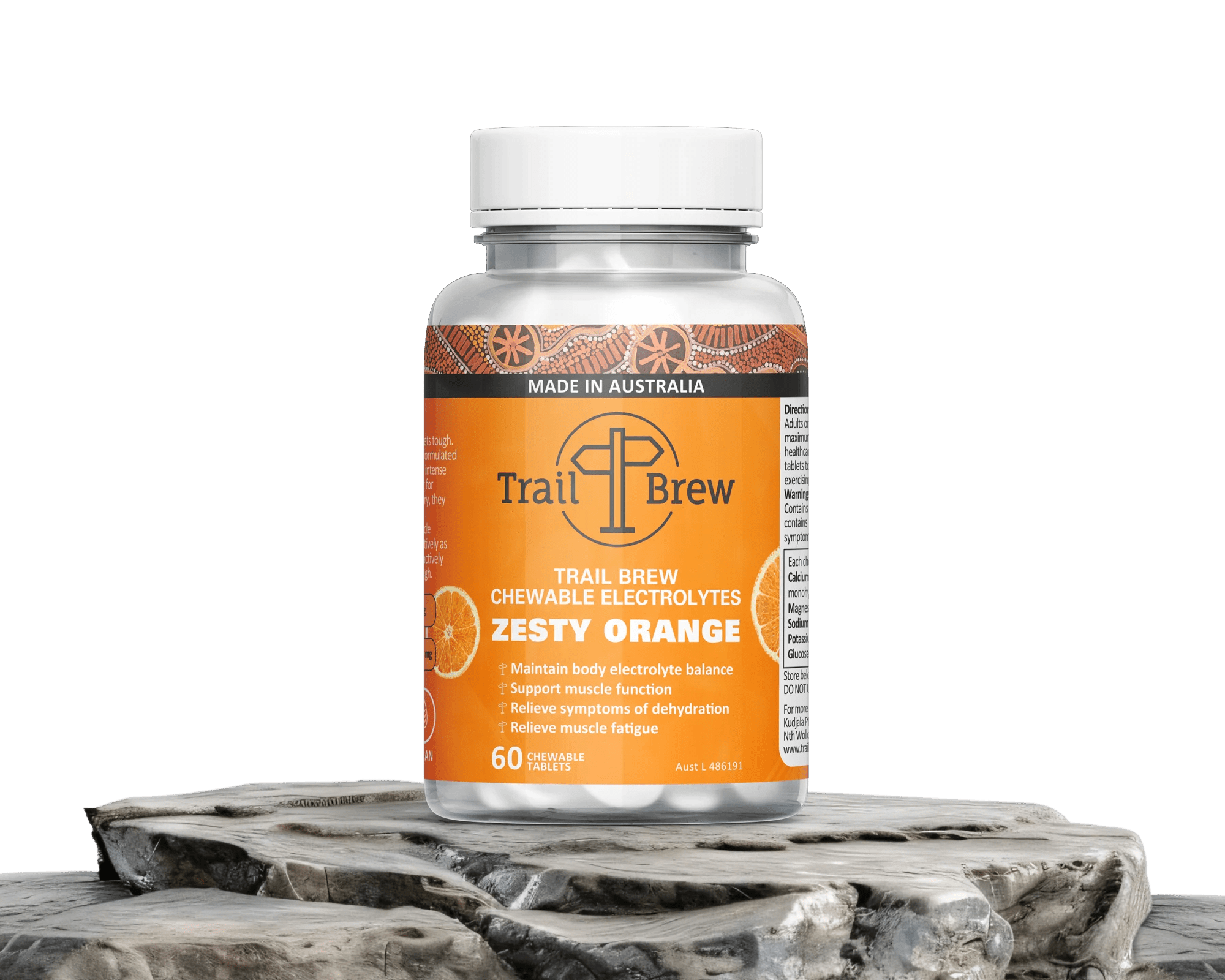 Chewable Electrolyte Tablets by Trail Brew - Run Trails