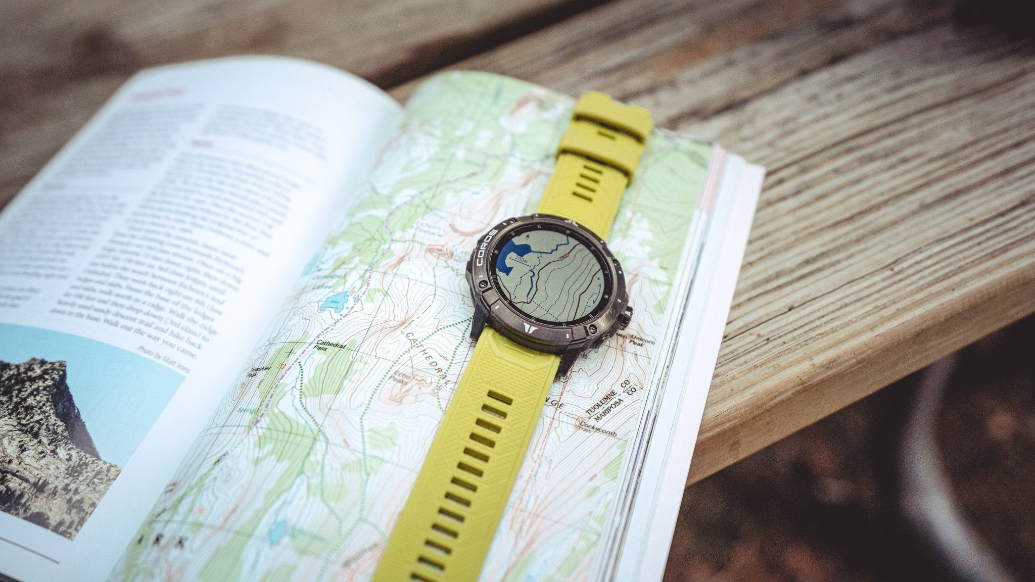 COROS VERTIX 2S GPS Adventure Watch MOON - Run Trails