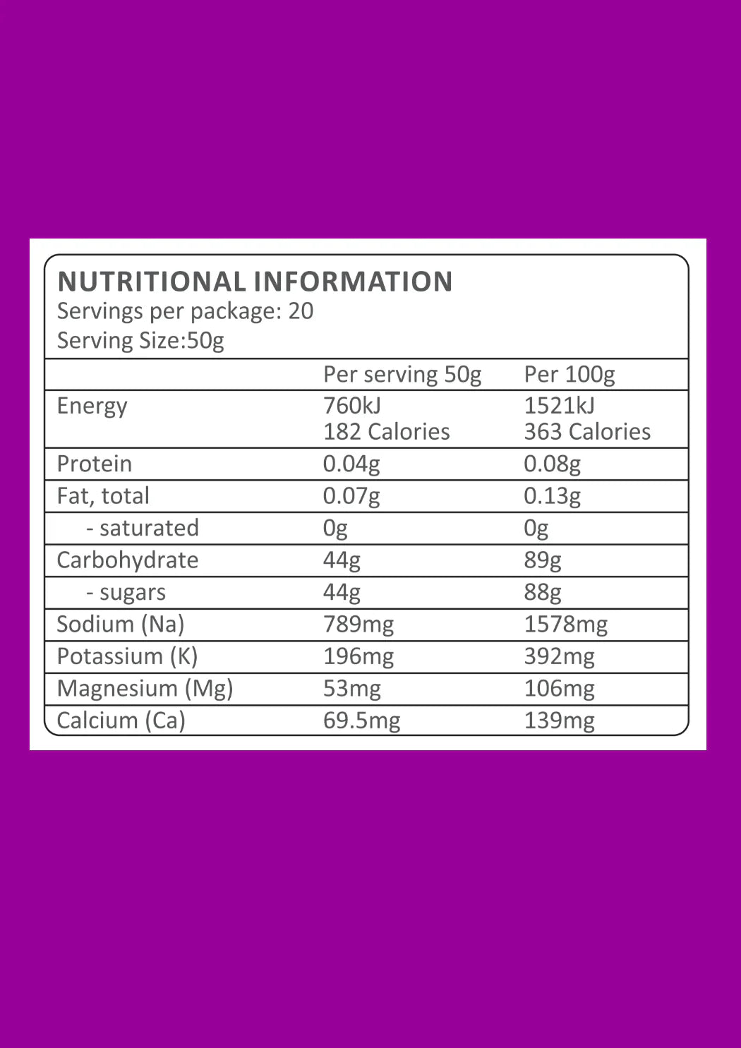 Energy + Electrolytes Drink Mix - Trail Brew - Run Trails