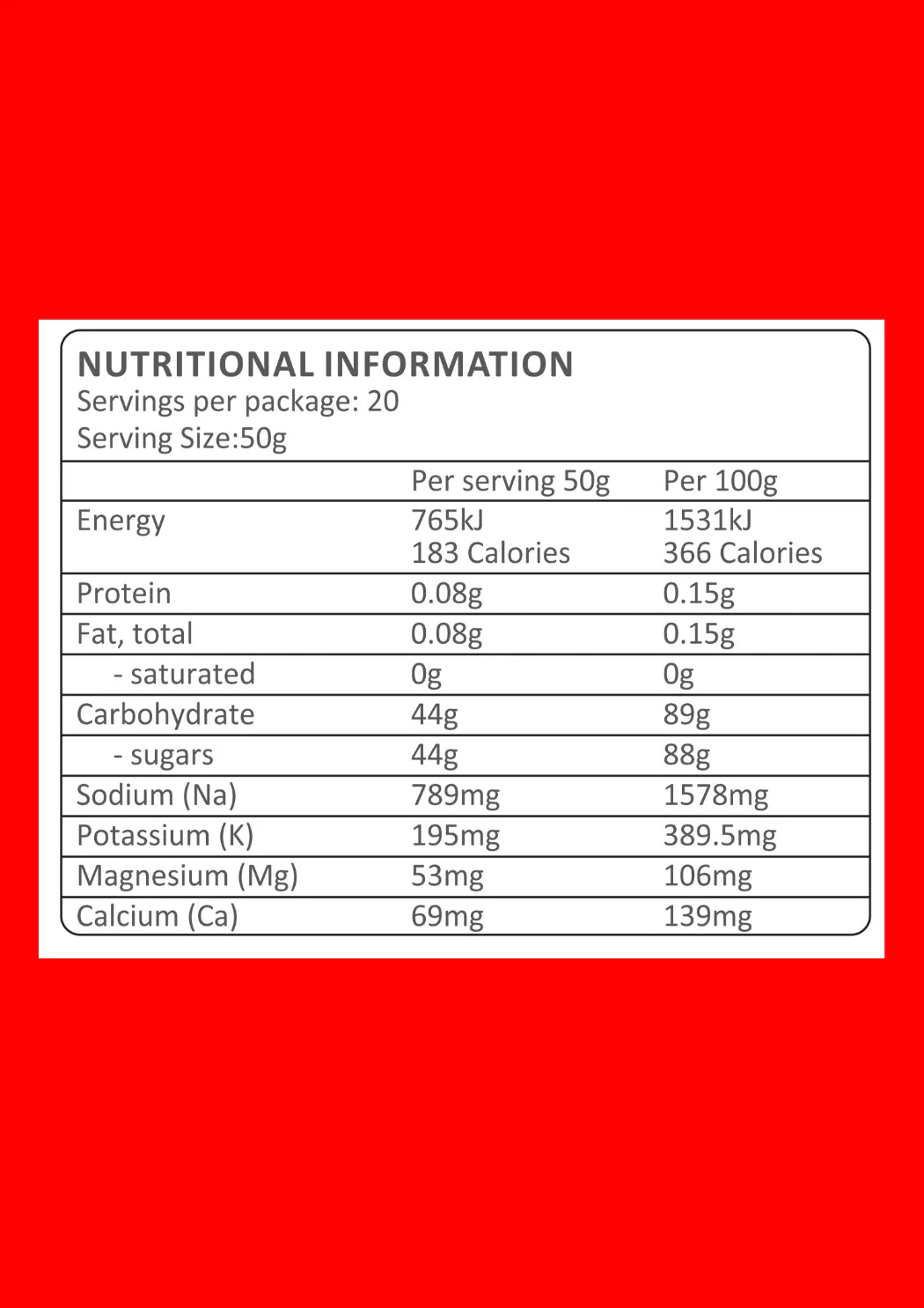 Energy + Electrolytes Drink Mix - Trail Brew - Run Trails