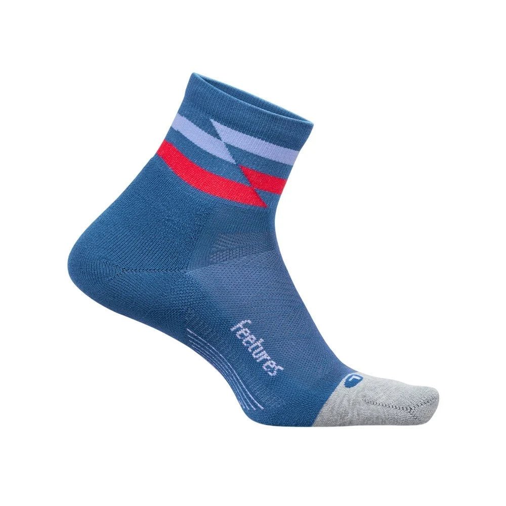 Feetures Elite Light Cushion Quarter - Run Trails