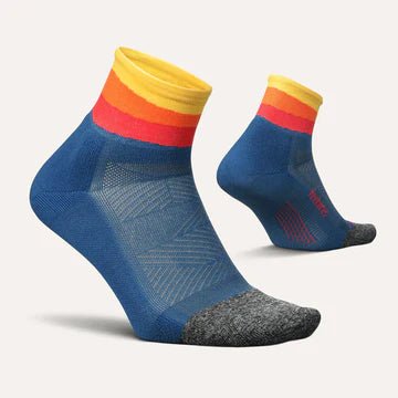 Feetures Elite Light Cushion Quarter - Run Trails