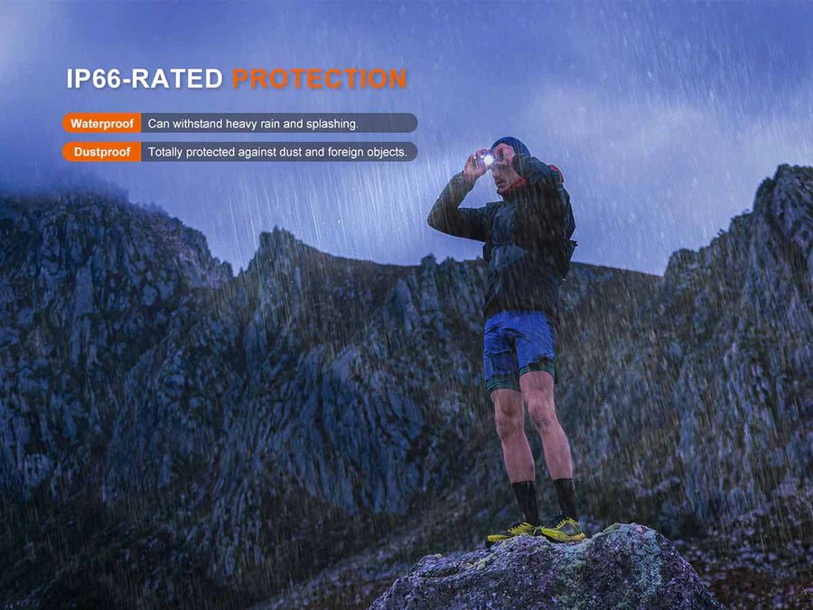 Fenix HL12R V2.0 – 500 Lumen Lightweight Rechargeable Headlamp - Run Trails