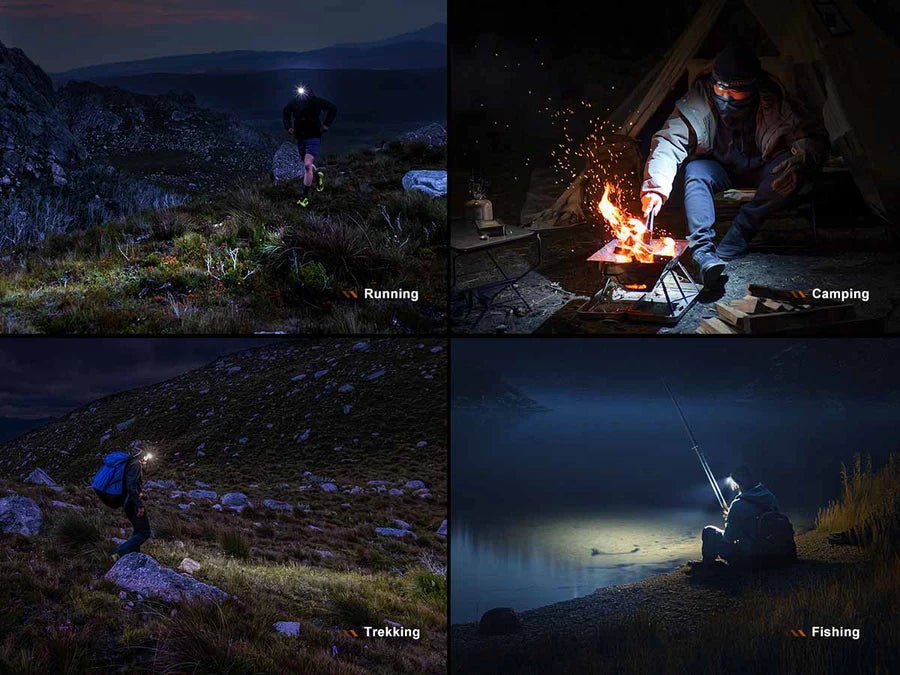 Fenix HL12R V2.0 – 500 Lumen Lightweight Rechargeable Headlamp - Run Trails
