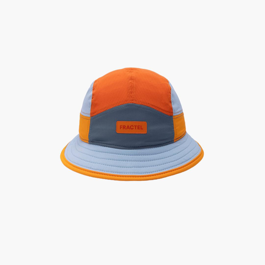 Fractel B - Series Bucket Hat - UPF+50 Sun Protection with 360° Coverage - Run Trails