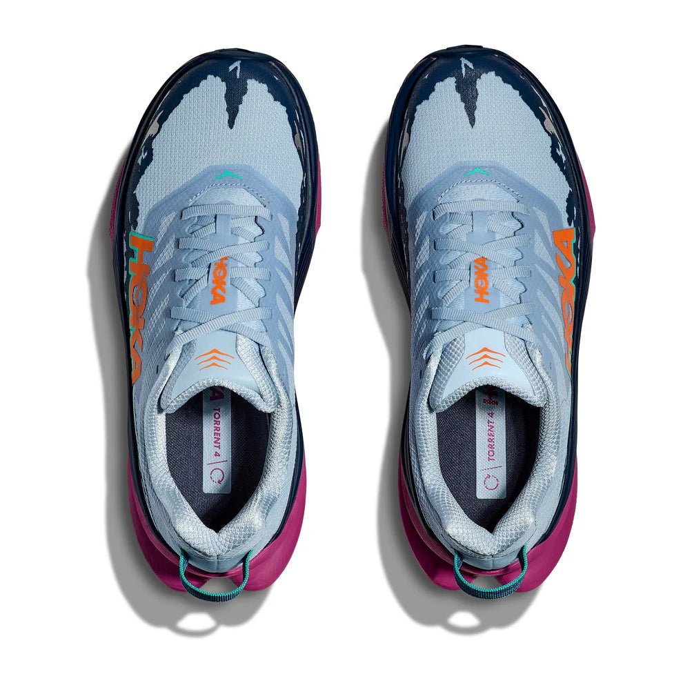 Hoka Torrent 4 Drizzle / Fuchsia Womens - Run Trails
