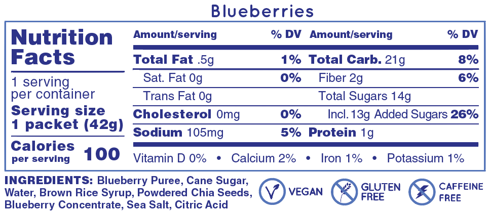 Huma Gel Original - Blueberry - Run Trails