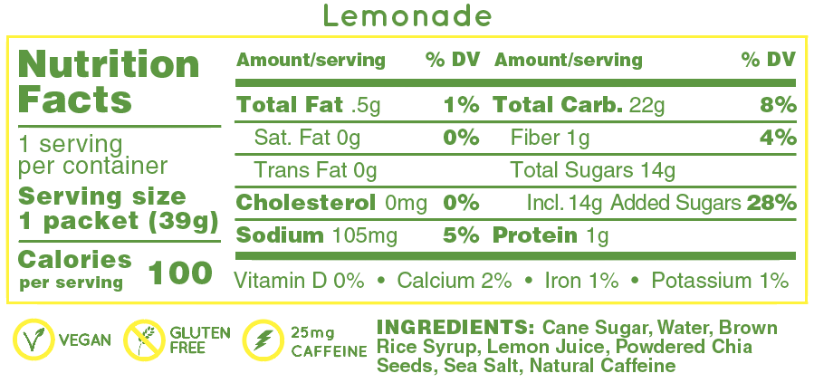 Huma Gel Original - Lemonade - Run Trails