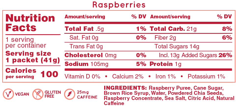 Huma Gel Original - Rasberry - Run Trails