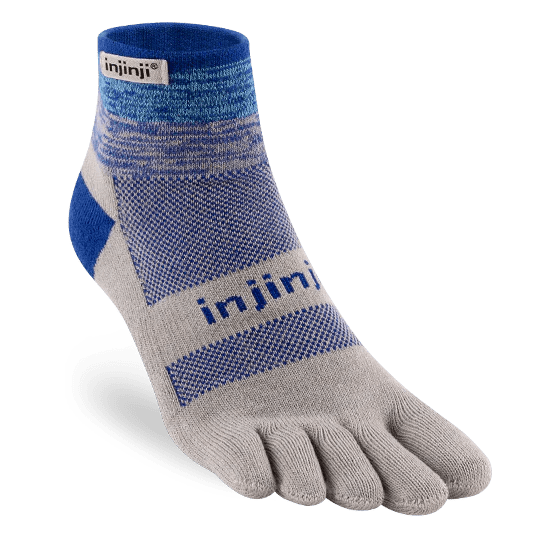Injinji TRAIL Midweight Mini - Crew Running Socks - Run Trails