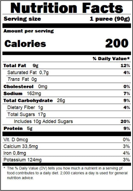 Naak Energy Puree - Run Trails