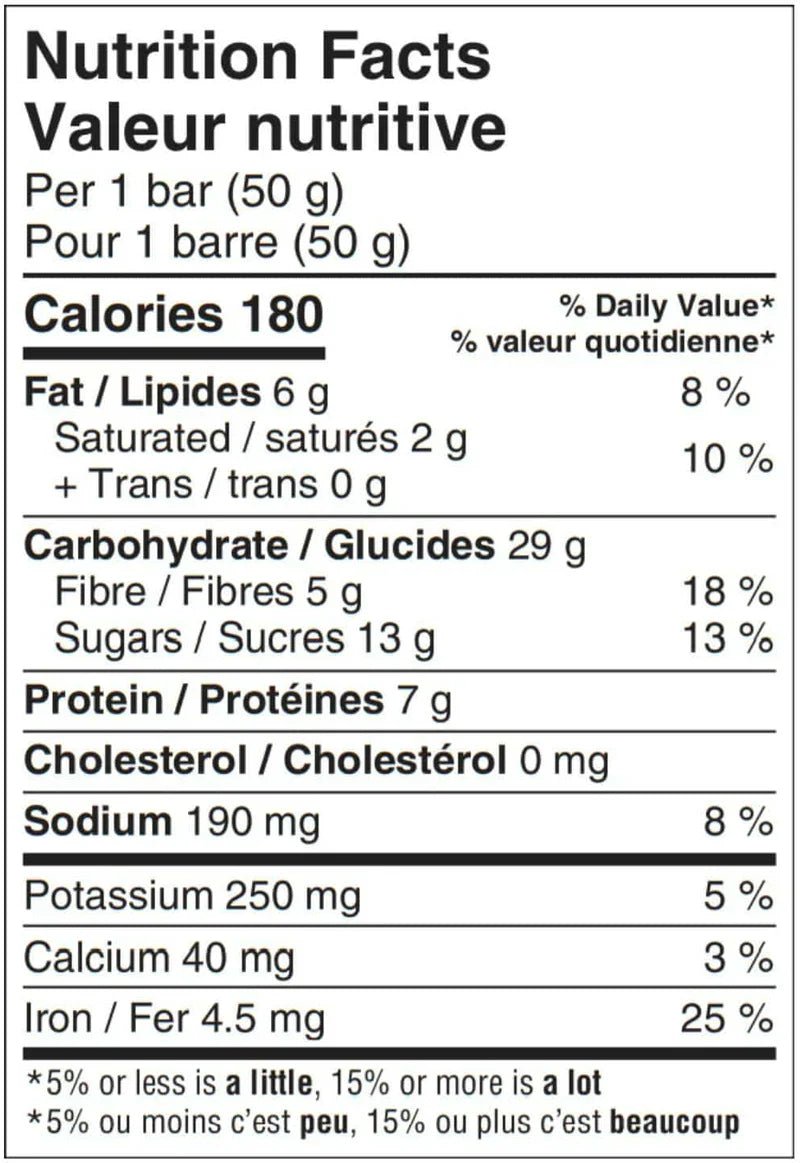 Naak Mocha Ultra Energy Bar with Caffeine - Run Trails