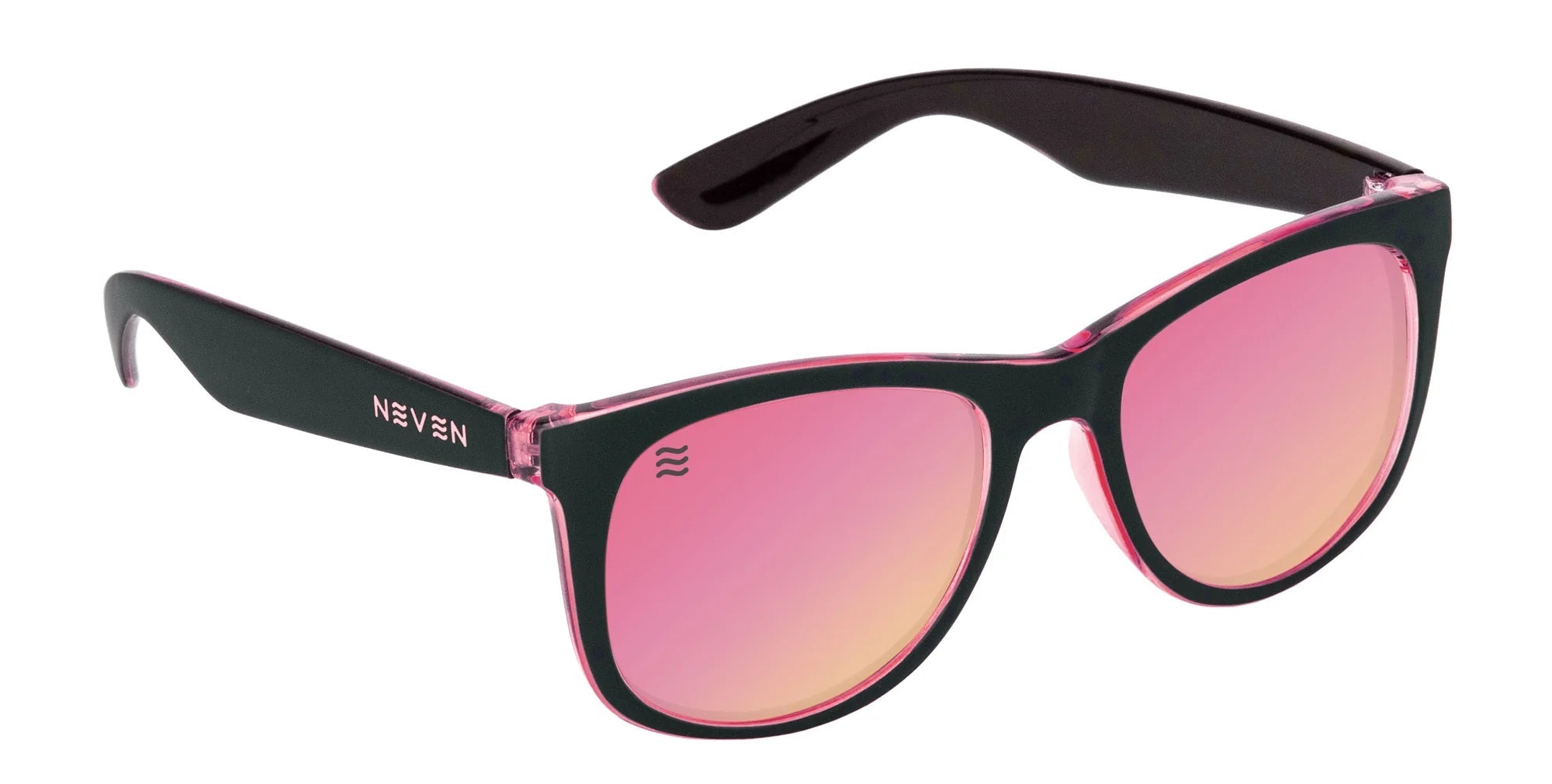 Neven ROSCO Mila Women's Polarized Sunglasses | Pink Mirror Lenses - Run Trails