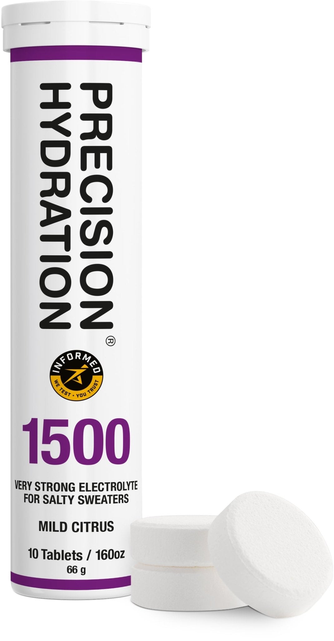 Precision Hydration PH 1500 Tablets Tube - Run Trails