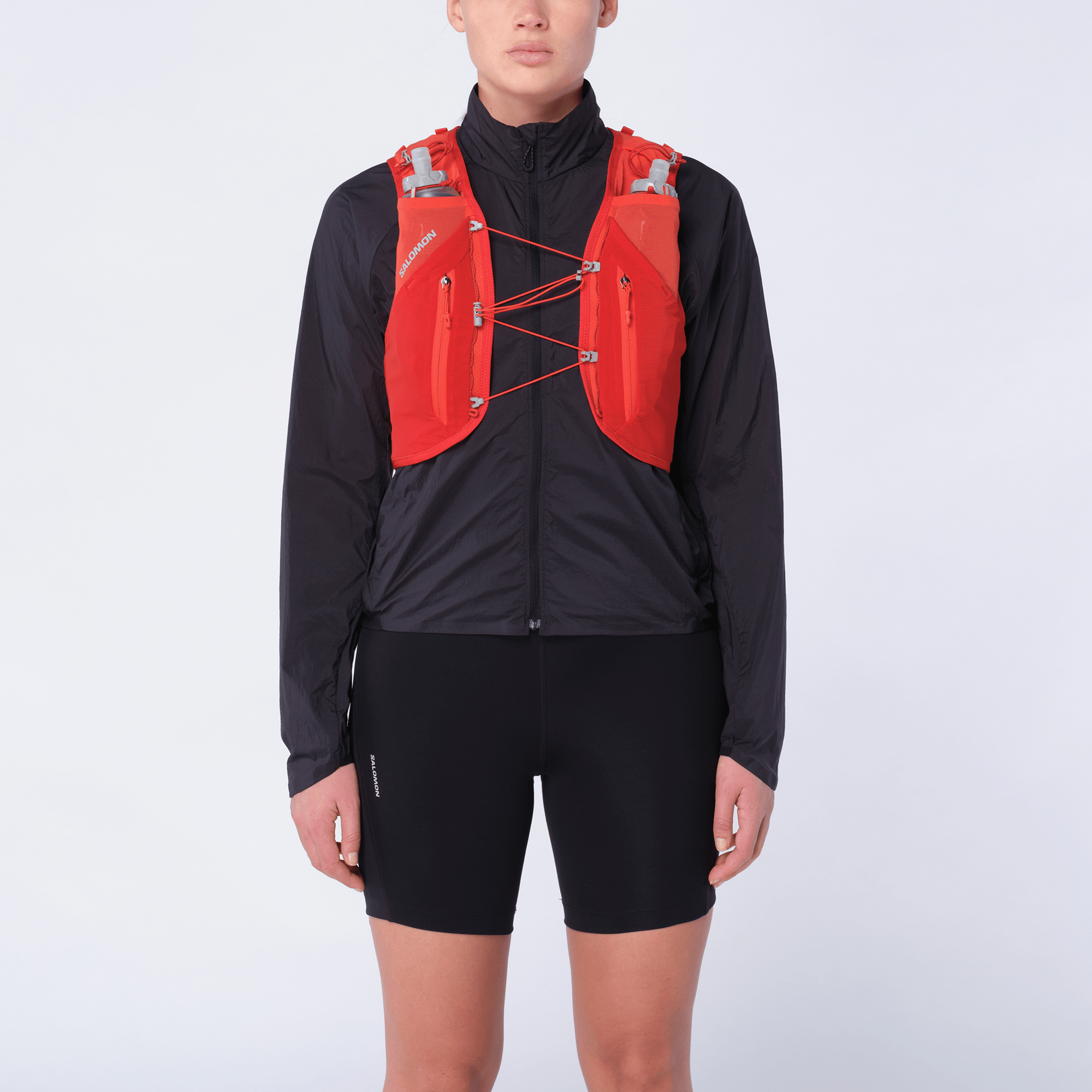 Salomon ADV SKIN 12 Set - Ultra Distance Hydration Vest for Trail Running - Run Trails