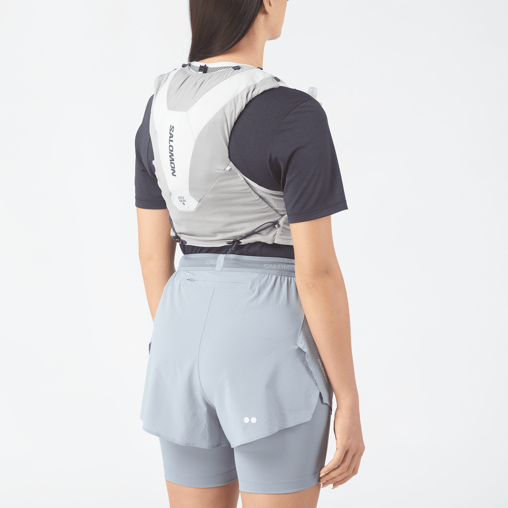 Salomon ADV SKIN 5 Set - Hydration Vest for Trail Running & Ultra Marathon - Run Trails