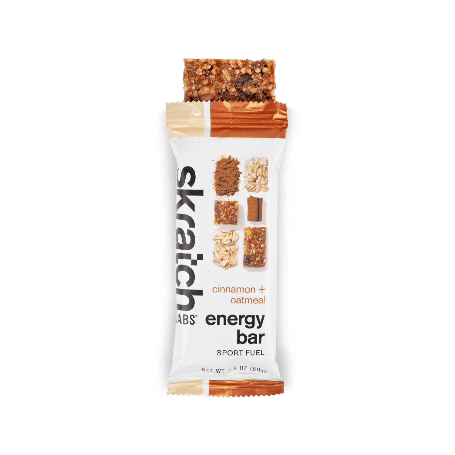 Skratch Labs Anytime Energy Bar - Premium Sport Fuel Energy Bar 50g - Run Trails