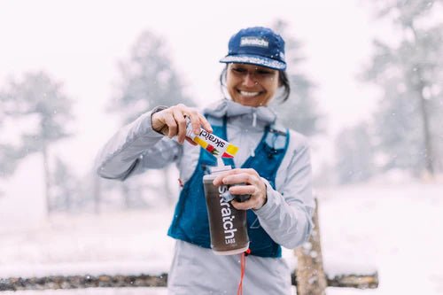 Skratch Labs Sport Hydration Drink Mix - Strawberry Lemonade 22g Sachet - Run Trails