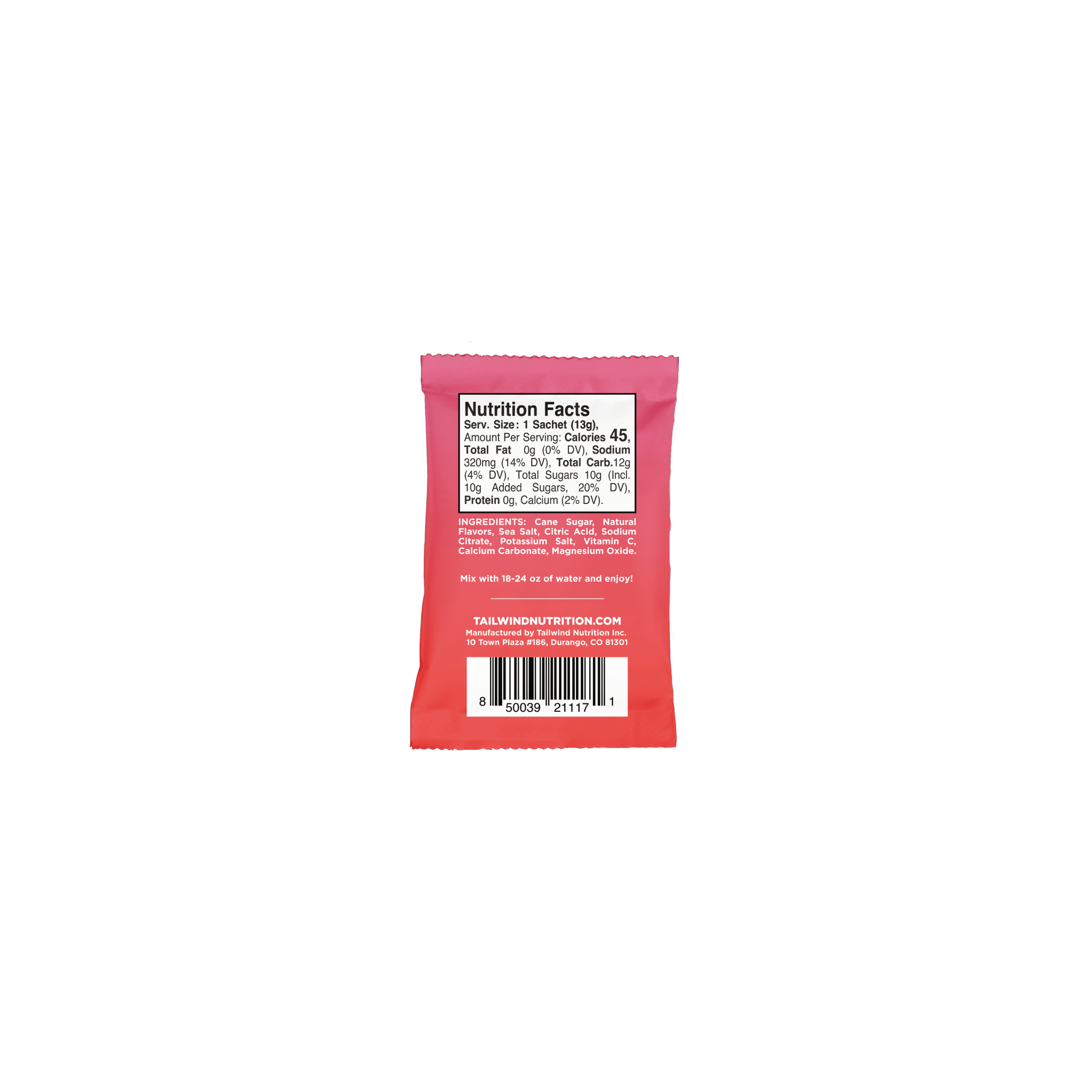 Tailwind Rapid Hydration Drink mix - single serve - Run Trails
