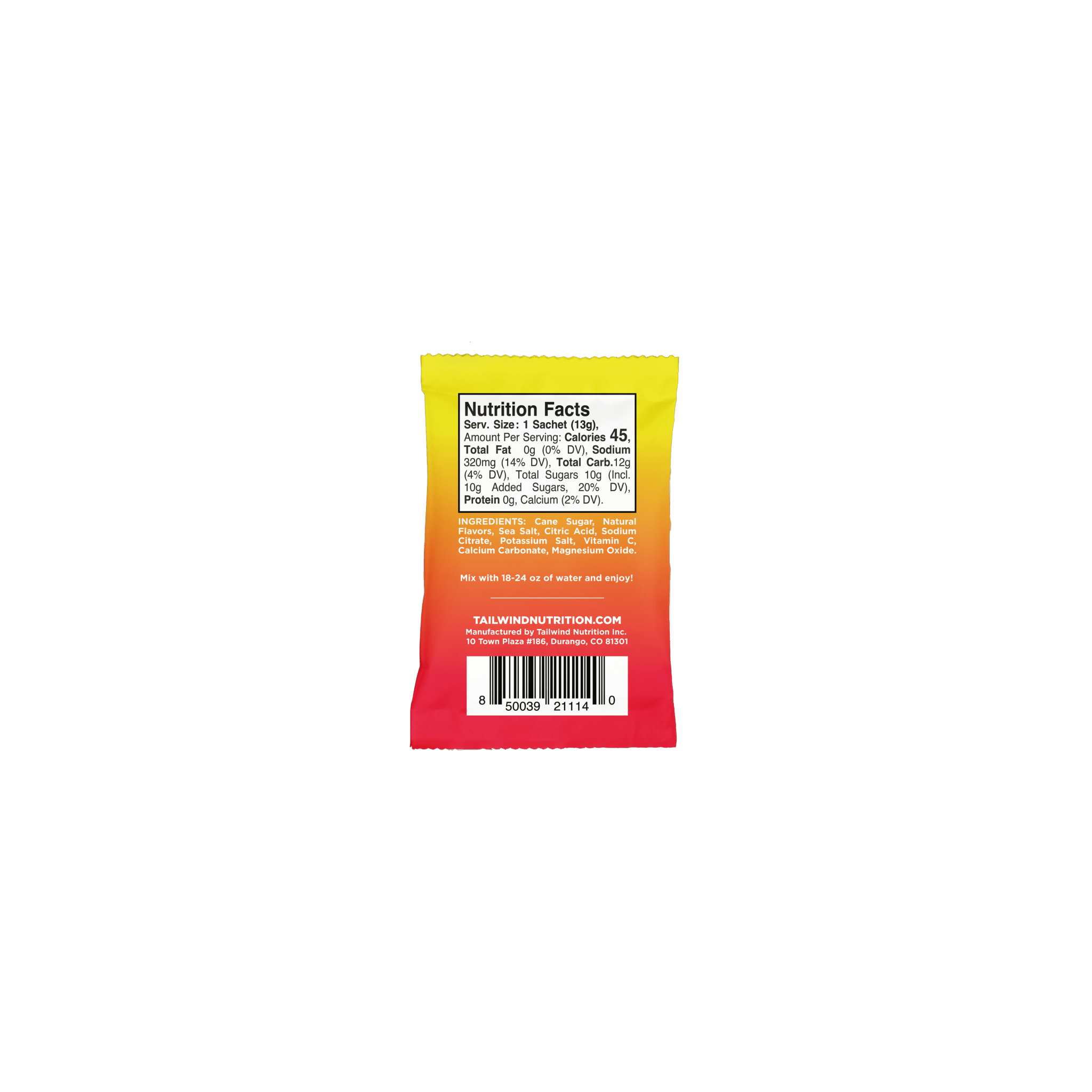 Tailwind Rapid Hydration Drink mix - single serve - Run Trails